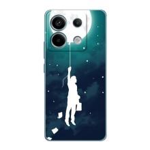 Чохол (ТПУ) з планетами на Xiaomi Redmi Note 13 Pro (5G) – To The moon