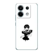 Чехлы Венсдей на Xiaomi Redmi Note 13 Pro (5G) Уэнсдей (AlphaPrint) (танец Уэнздей)
