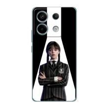 Чехлы Венсдей на Xiaomi Redmi Note 13 Pro (5G) Уэнсдей (AlphaPrint) (W-Wednesday)