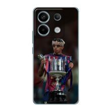 Чохол з футболістом Ламін Ямаль Xiaomi Redmi Note 13 Pro (5G) (Ямал з кубком)