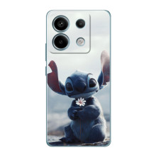 Чохол з малюнком Стіч для Xiaomi Redmi Note 13 Pro (5G) – Стіч з квіткою