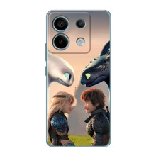 Чохол як приборкати дракона на Xiaomi Redmi Note 13 Pro (5G) (Гикавка і Астраід)