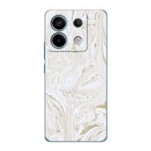 Мраморный чехол на Xiaomi Redmi Note 13 Pro (5G) (VPrint) (Белый мрамор)