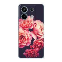Чехлы с тематикой "ЦВЕТЫ" на Xiaomi Redmi Note 13 Pro (5G) (Бутоны)