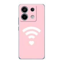 Силиконовые Чехлы Любимому человеку для Xiaomi Redmi Note 13 Pro (5G) – WiFi Love