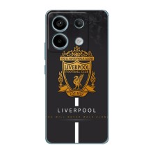 Силіконові Чохли з принтом Футбол на Xiaomi Redmi Note 13 Pro (5G) (Liverpool)