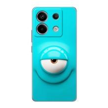 Силиконовые Чехлы (смешные стикеры) для Xiaomi Redmi Note 13 Pro (5G) – Одноглазик
