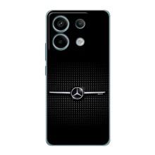 Силиконовый бампер с картинкой машины на Xiaomi Redmi Note 13 Pro (5G) (Mercedes)