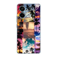 Силіконовий чохол з КАРТИНКАМИ літо для Xiaomi Redmi Note 13 Pro (5G) (AlphaPrint) (Літня відпустка)