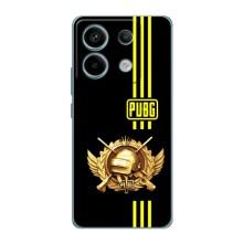 Чехол (TPU) с картинкой "Лого Пабг" на Редми Нот 13 Про (5G) – Лого PUPG
