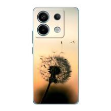 Силіконовий Чохол з кульбабками на Xiaomi Redmi Note 13 Pro (5G) – Роздмухана кульбабка