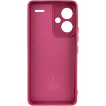 Чехол Silicone Cover Lakshmi Full Camera (A) для Xiaomi Redmi Note 13 Pro+ – Бордовый