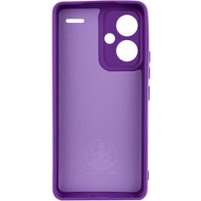 Чохол Silicone Cover Lakshmi Full Camera (A) для Xiaomi Redmi Note 13 Pro+ – Фіолетовий