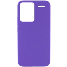 Чехол Silicone Cover Lakshmi (AAA) для Xiaomi Redmi Note 13 Pro+ (Фиолетовый)