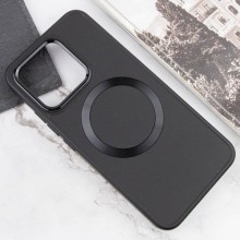 TPU чехол Bonbon Metal Style with MagSafe для Xiaomi Redmi Note 13 Pro+ – Черный