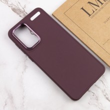 TPU чехол Bonbon Metal Style для Xiaomi Redmi Note 13 Pro+ – Бордовый