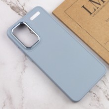 TPU чохол Bonbon Metal Style для Xiaomi Redmi Note 13 Pro+ – Блакитний