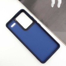 Чехол TPU+PC Lyon Frosted для Xiaomi Redmi Note 13 Pro+ – Navy Blue