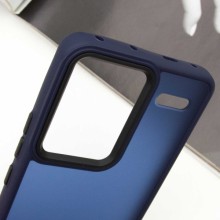 Чохол TPU+PC Lyon Frosted для Xiaomi Redmi Note 13 Pro+ – Navy Blue