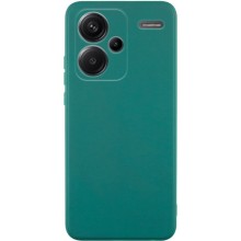 Силиконовый чехол Candy Full Camera для Xiaomi Redmi Note 13 Pro+ – Зеленый