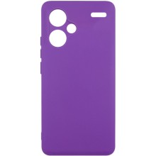 Чехол Silicone Cover Lakshmi Full Camera (A) для Xiaomi Redmi Note 13 Pro+ (Фиолетовый)