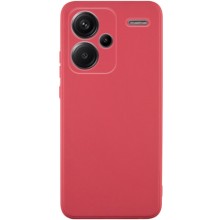 Силиконовый чехол Candy Full Camera для Xiaomi Redmi Note 13 Pro+ (Красный)