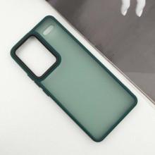 Чехол TPU+PC Lyon Frosted для Xiaomi Redmi Note 13 Pro+ – Зеленый