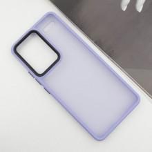 Чехол TPU+PC Lyon Frosted для Xiaomi Redmi Note 13 Pro+ – Фиолетовый