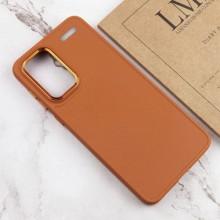 TPU чехол Bonbon Metal Style для Xiaomi Redmi Note 13 Pro+ – Оранжевый