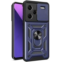 Ударопрочный чехол Camshield Serge Ring для Xiaomi Redmi Note 13 Pro+ – Синий