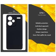 Чехол TPU Epik Black Full Camera для Xiaomi Redmi Note 13 Pro+ – Черный