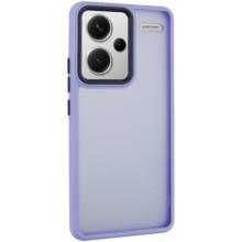 Чехол TPU+PC Lyon Frosted для Xiaomi Redmi Note 13 Pro+ – Фиолетовый