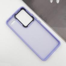 Чехол TPU+PC Lyon Frosted для Xiaomi Redmi Note 13 Pro+ – Фиолетовый