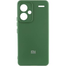 Чехол Silicone Cover Lakshmi Full Camera (AA) with logo для Xiaomi Redmi Note 13 Pro+ – Зеленый