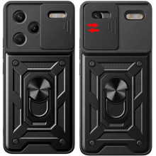 Чехол Ummi Camshield Serge Ring для Xiaomi Redmi Note 13 Pro+ – Черный