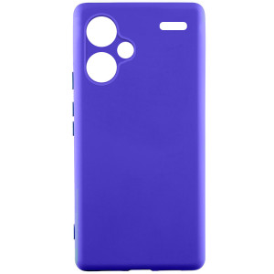 Чехол Silicone Cover Lakshmi Full Camera (A) для Xiaomi Redmi Note 13 Pro+ (Синий)