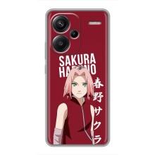 Чехлы Персонажи Аниме Наруто для Xiaomi Redmi Note 13 Pro Plus (AlphaPrint) – Аниме Сакура