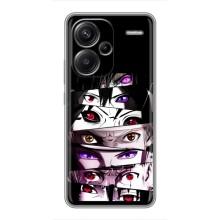 Чехлы Персонажи Аниме Наруто для Xiaomi Redmi Note 13 Pro Plus (AlphaPrint) – Глаза Anime