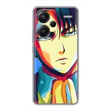 Чехлы Персонажи Аниме Наруто для Xiaomi Redmi Note 13 Pro Plus (AlphaPrint) – Леви Аккерман