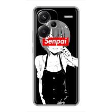 Чехлы Персонажи Аниме Наруто для Xiaomi Redmi Note 13 Pro Plus (AlphaPrint) – Senpai