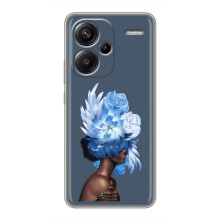 Чехлы (ART) Цветы на Xiaomi Redmi Note 13 Pro Plus (VPrint) (Цветы на голове)