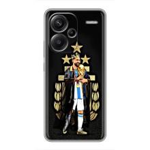 Чехлы для Xiaomi Redmi Note 13 Pro Plus (Leo чемпион) (AlphaPrint) (Месси Король)