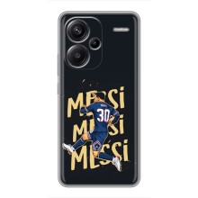 Чохли для Xiaomi Redmi Note 13 Pro Plus (Leo чемпіон) (AlphaPrint) (Messi ПСЖ)