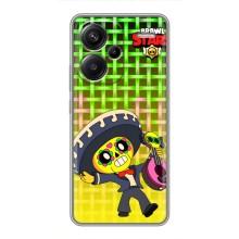 Чехлы Brawl Stars для Xiaomi Redmi Note 13 Pro Plus (AlphaPrint) – Поко в самбреро