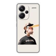Чехлы с Обезьянами NFT для Xiaomi Redmi Note 13 Pro Plus (AlphaPrint) (обезьяна NFT в очках)