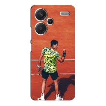 Чохли з прінтом Спортивна тематика для Xiaomi Redmi Note 13 Pro Plus – Алькарас Тенісист