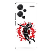 Чехлы с принтом Спортивная тематика для Xiaomi Redmi Note 13 Pro Plus – Волейболист