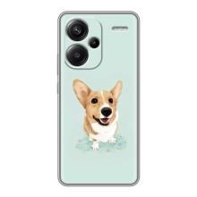Чехлы с собаками для Xiaomi Redmi Note 13 Pro Plus (VPrint) (Корги)