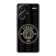 Чехлы VERSACE для Редми Нот 13 Про Плюс (PREMIUMPrint) (Лого Версаче)