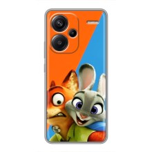 Чехлы ЗВЕРОПОЛИС для Xiaomi Redmi Note 13 Pro Plus (Ник и Хопс)